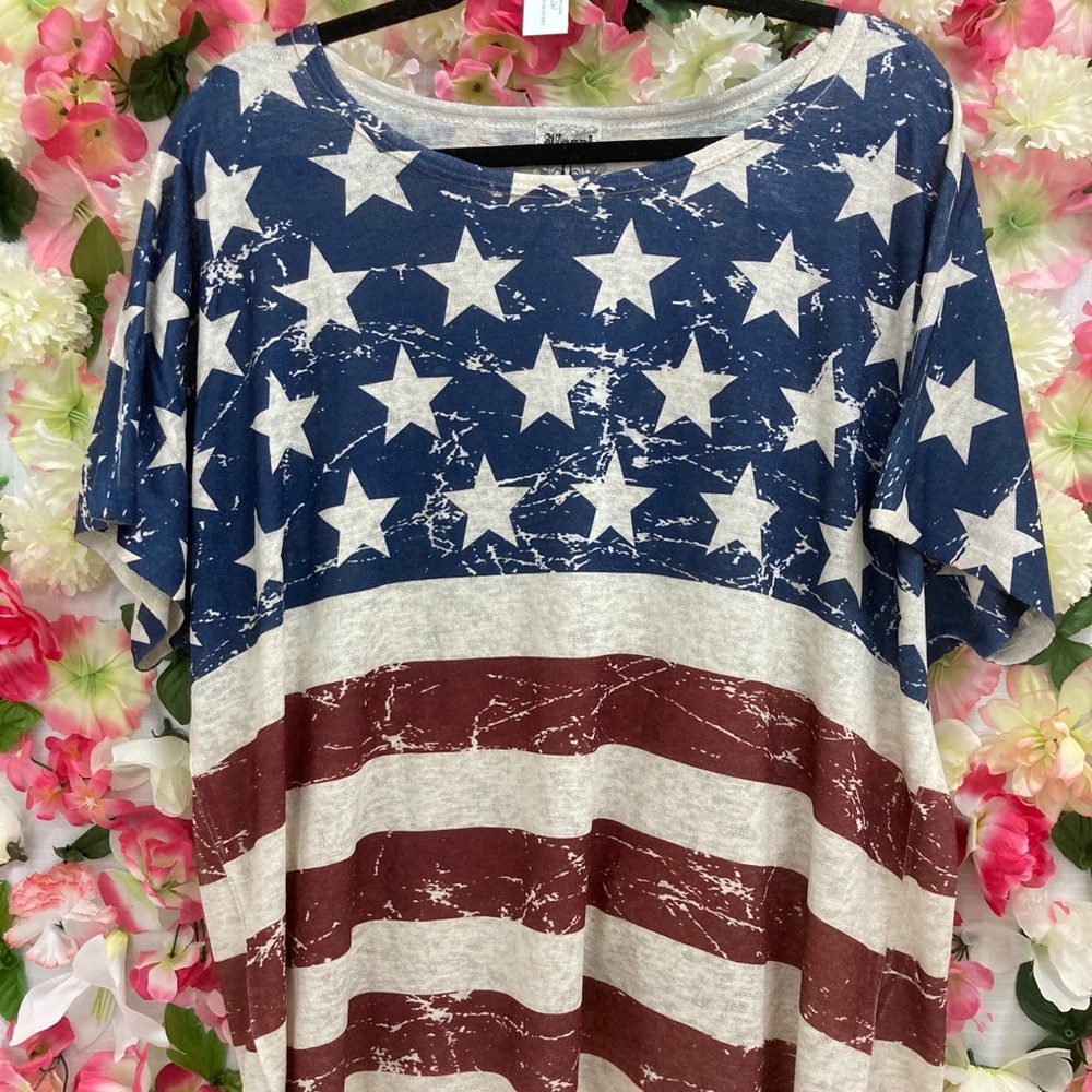 American Flag Top